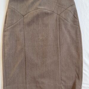 The Limited Brown Pencil Skirt